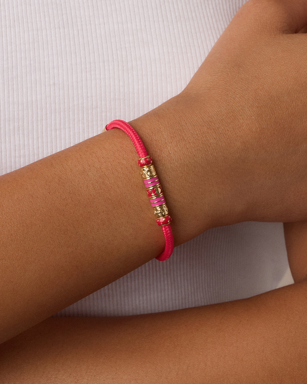 Alternative view of Love U Paracord Bracelet