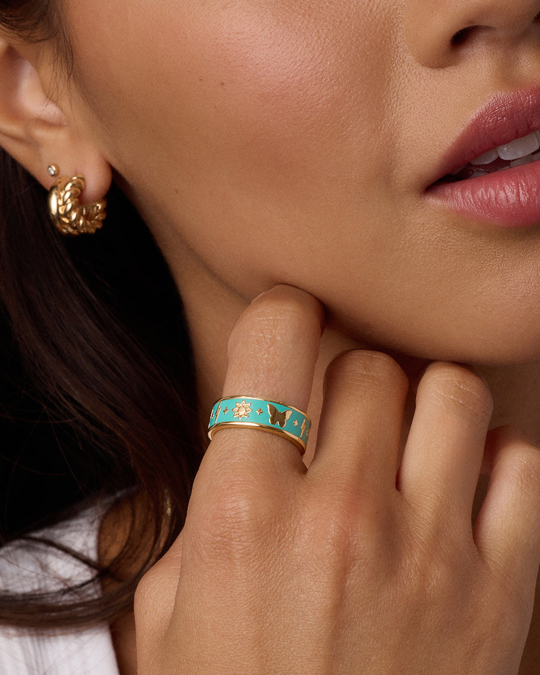 Alternative view of Lightning Strikes Ring