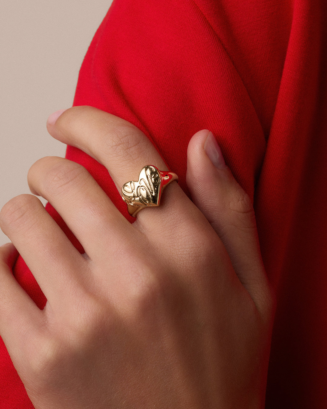 Alternative view of Love Locket Ring