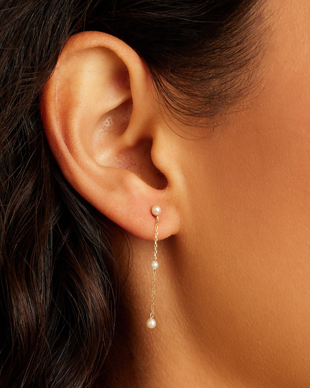 Alternative view of Newport Pearl Single Earring