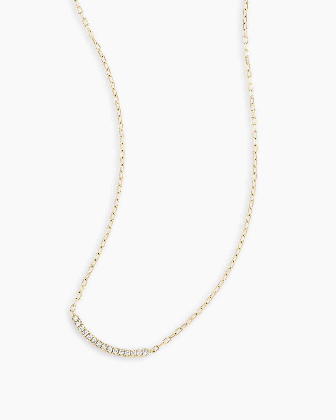 Diamond Taner Bar Mini Necklace - Image 3