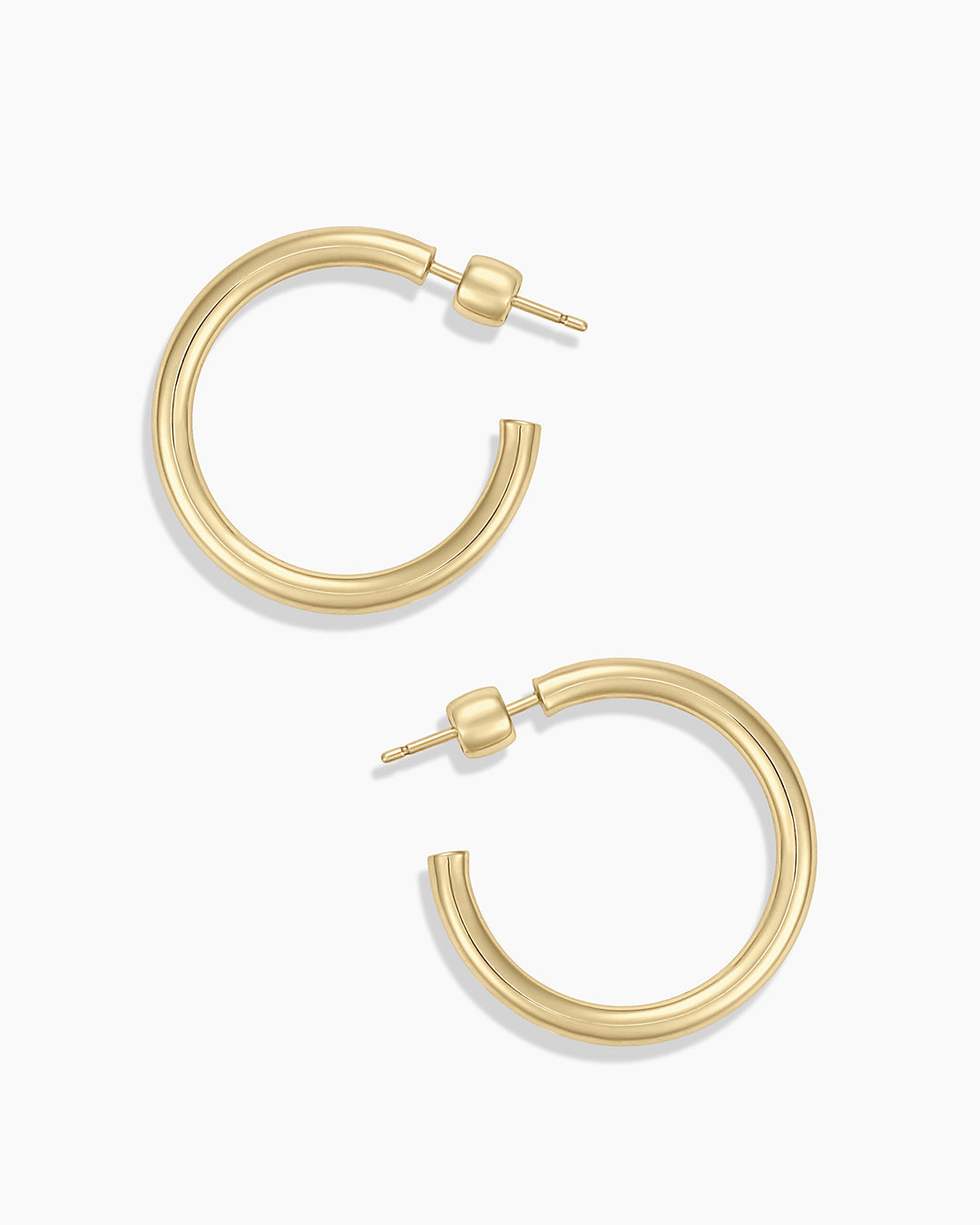 14k Gold Carter Hoops - Image 8