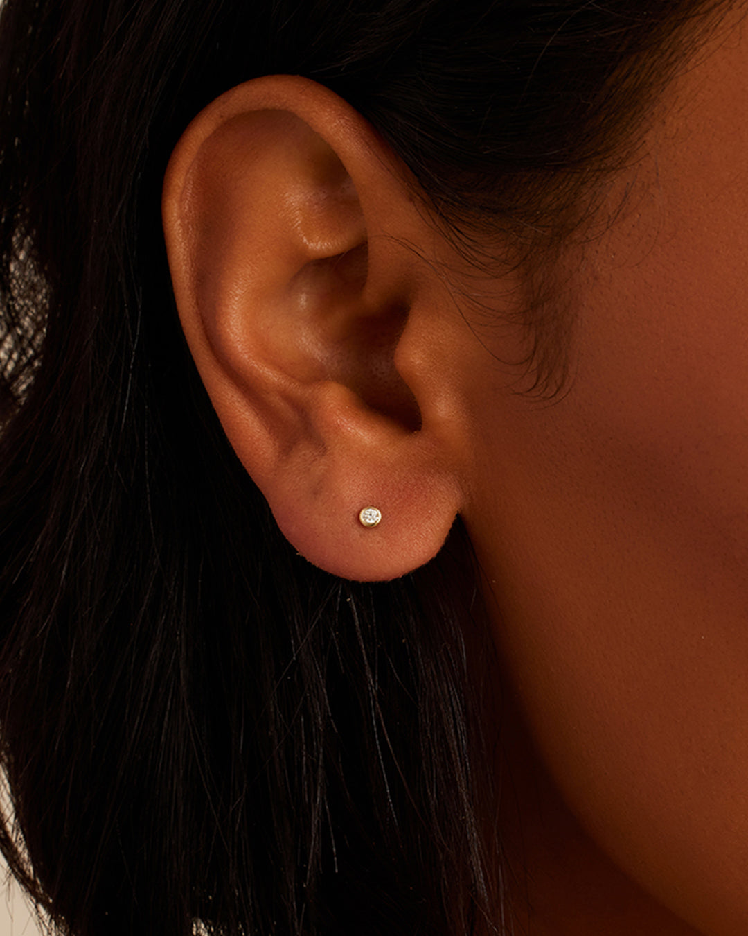 Alternative view of Classic Diamond Studs