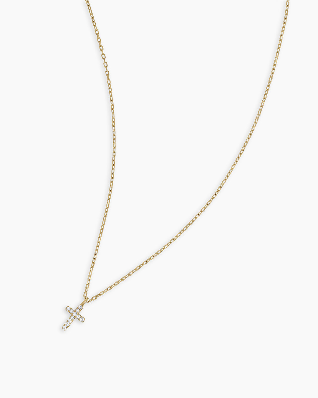 Diamond Cross Necklace - Image 4