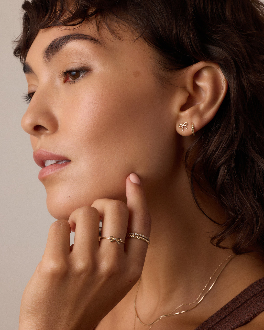 Diamond Put a Bow on it Ring - Image 3